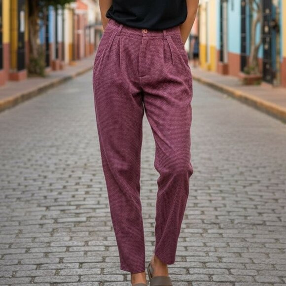 Vintage Cherokee Pink Corduroy Pants 12 - Picture 1 of 7